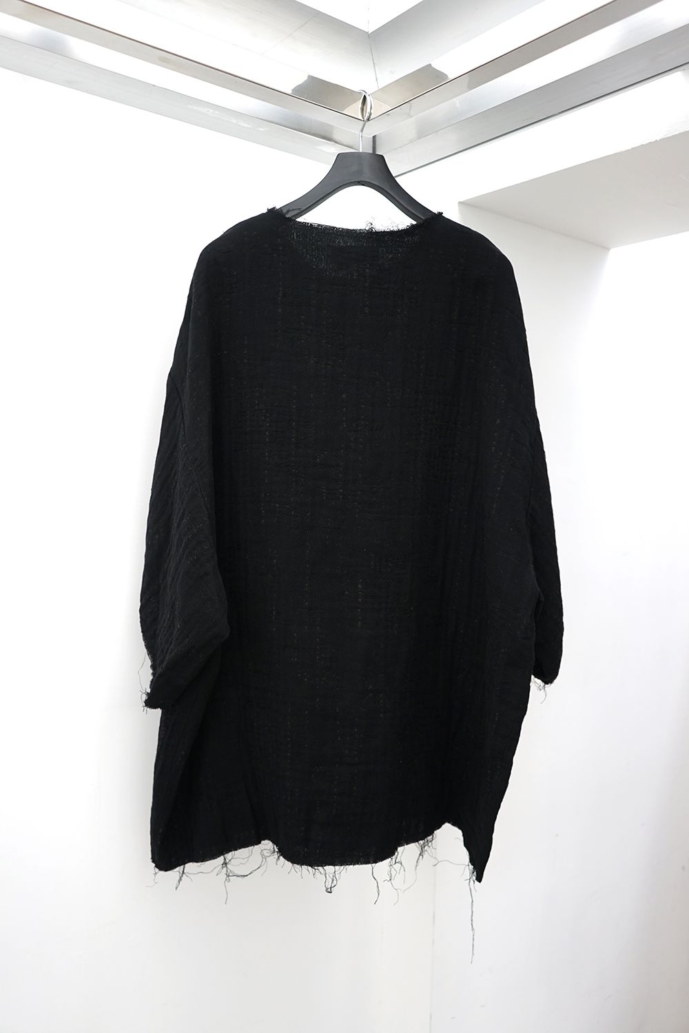 Oversized Woven Pullover