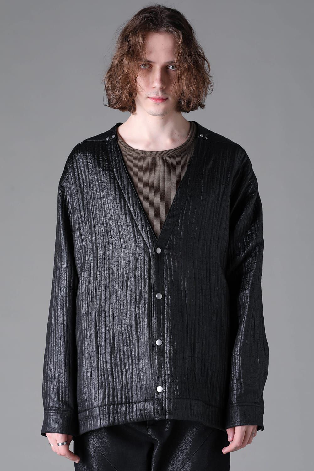 Lined Cardigan Shirts