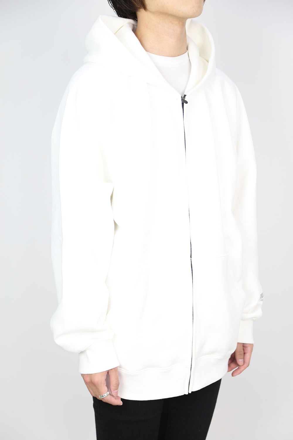 FULL ZIP HOODIE / ホワイト