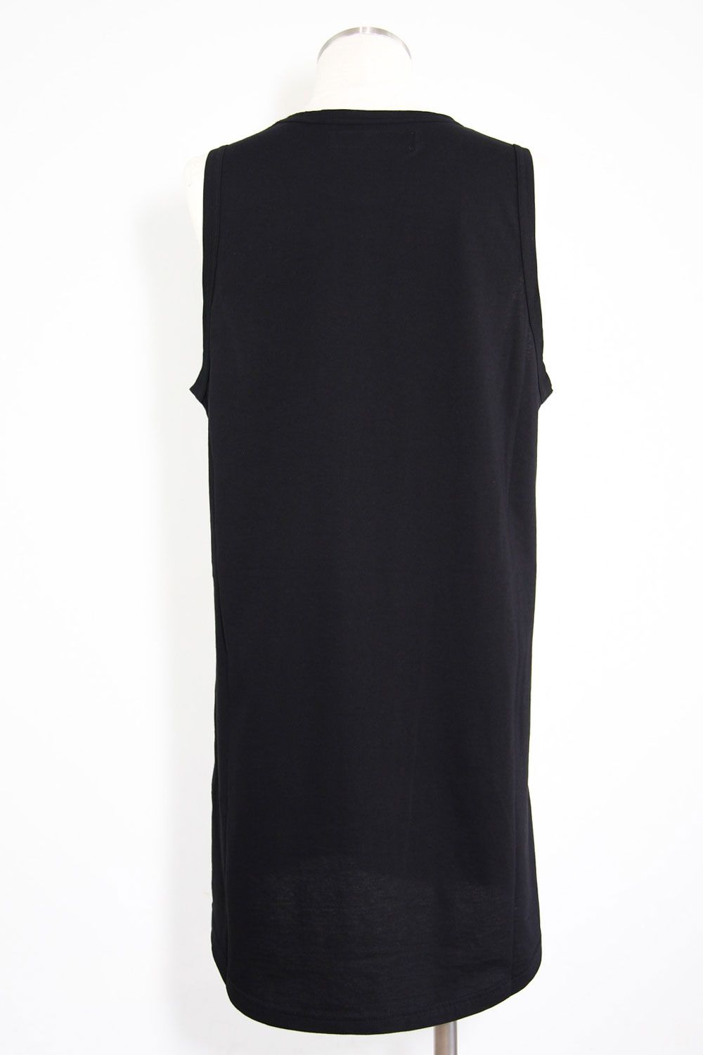 ロングタンクトップ / Long Tank Top / ブラック / ag-6083-1
