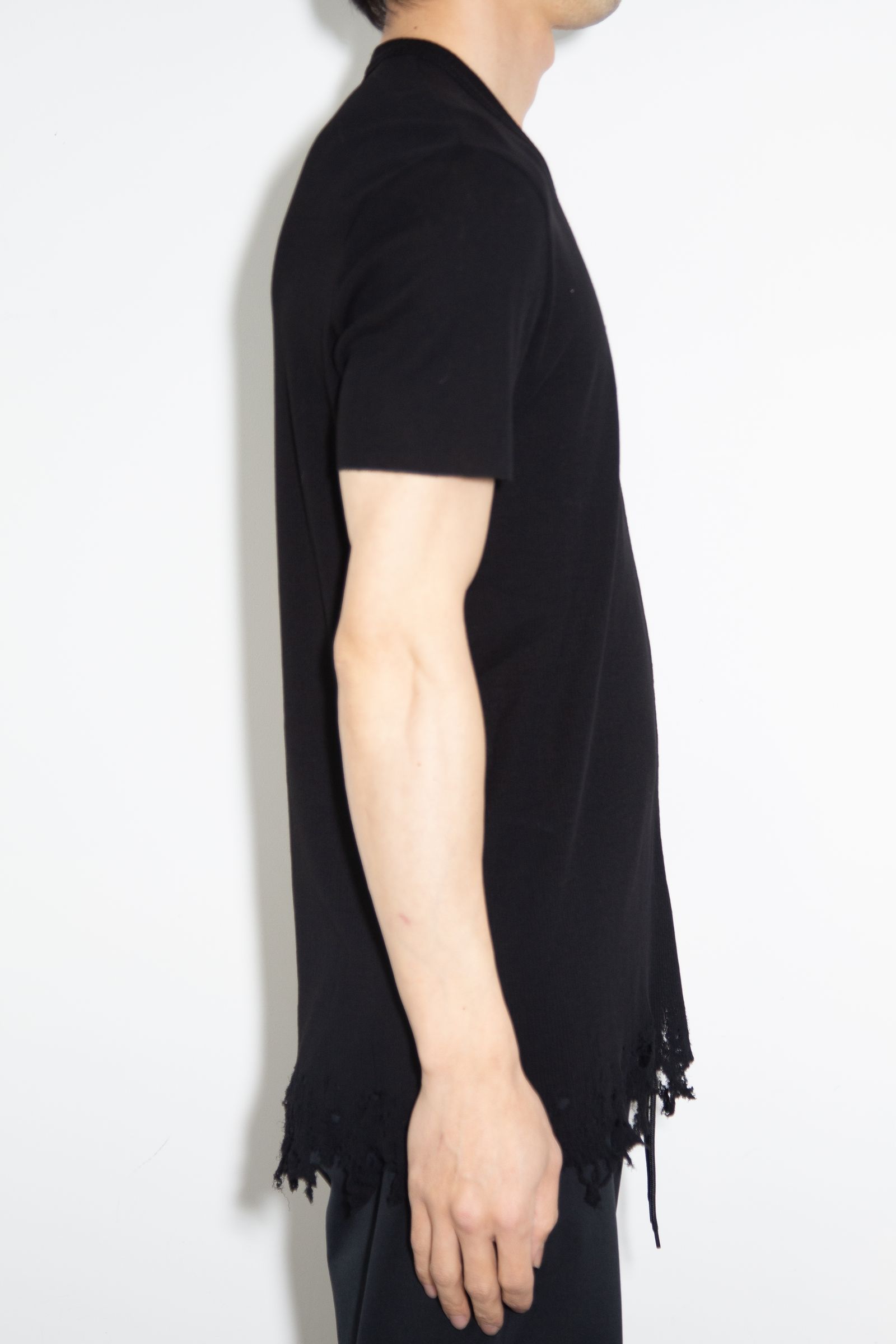 [ラスト1点 サイズ4] CUT & SEWN FOR MALE / ブラック