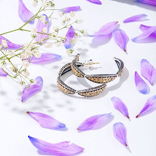 Aretousa Hoops Earrings / GA021