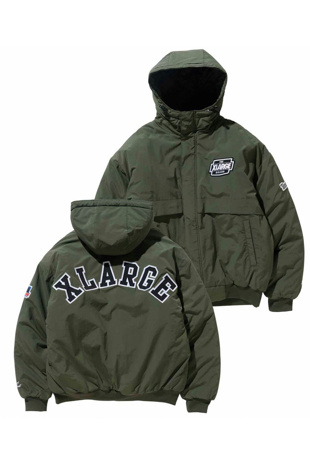 XLARGE - NYLON PUFFER JACKET / ブラック | Tempt