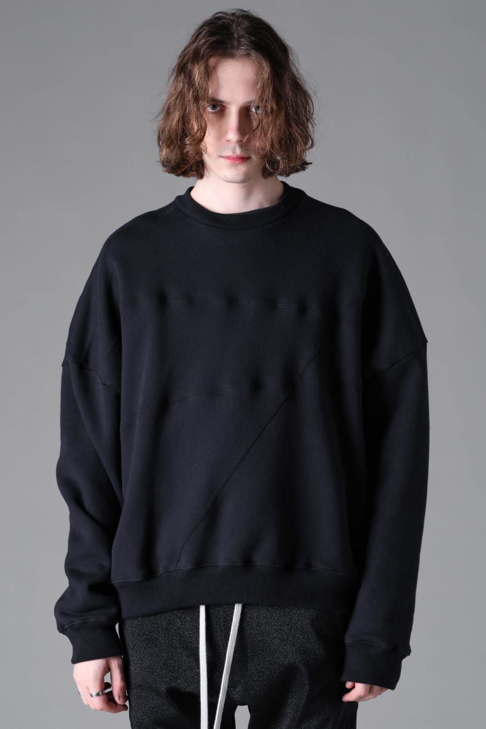 Panelled Oversized Pullover