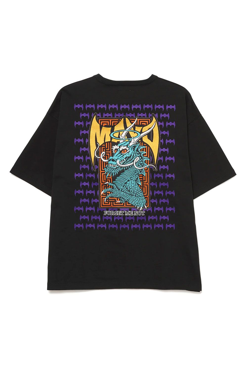 MAYO - MAYO Dragon Embroidery Short Sleeve Tee / ブラック | Tempt