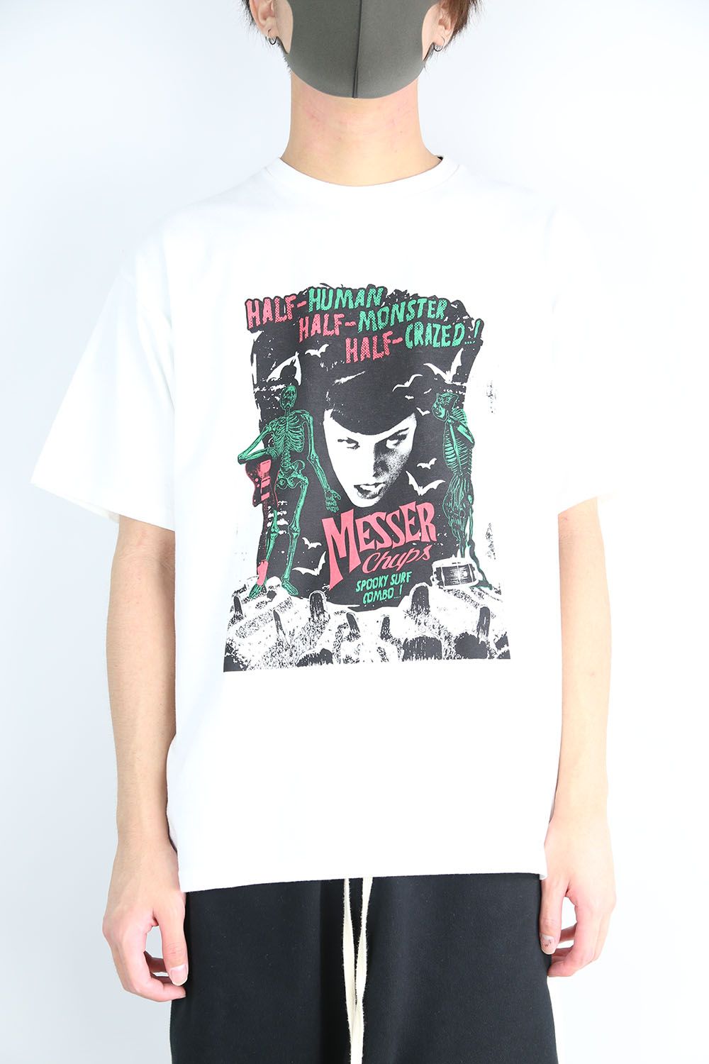 MESSER CHUPS/SPOOKY SURF COMBO! Tシャツ / ホワイト