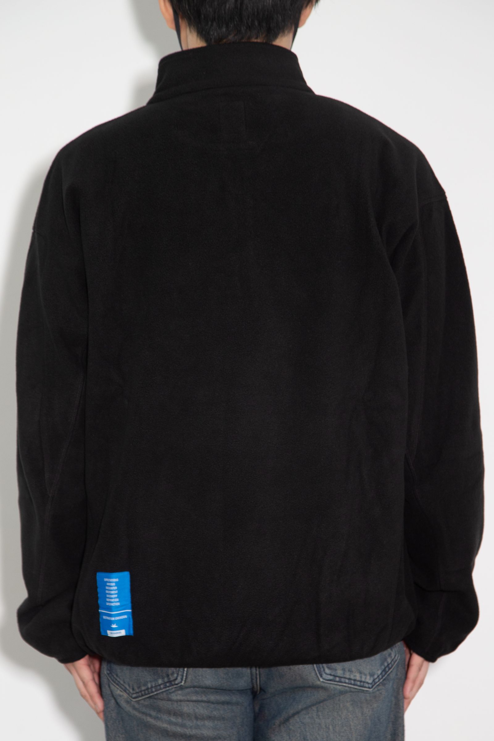 FLEECE HALF ZIP / ブラック