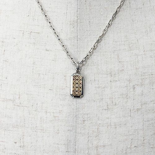 Simplicity Cross Pattern Pendant / GP033