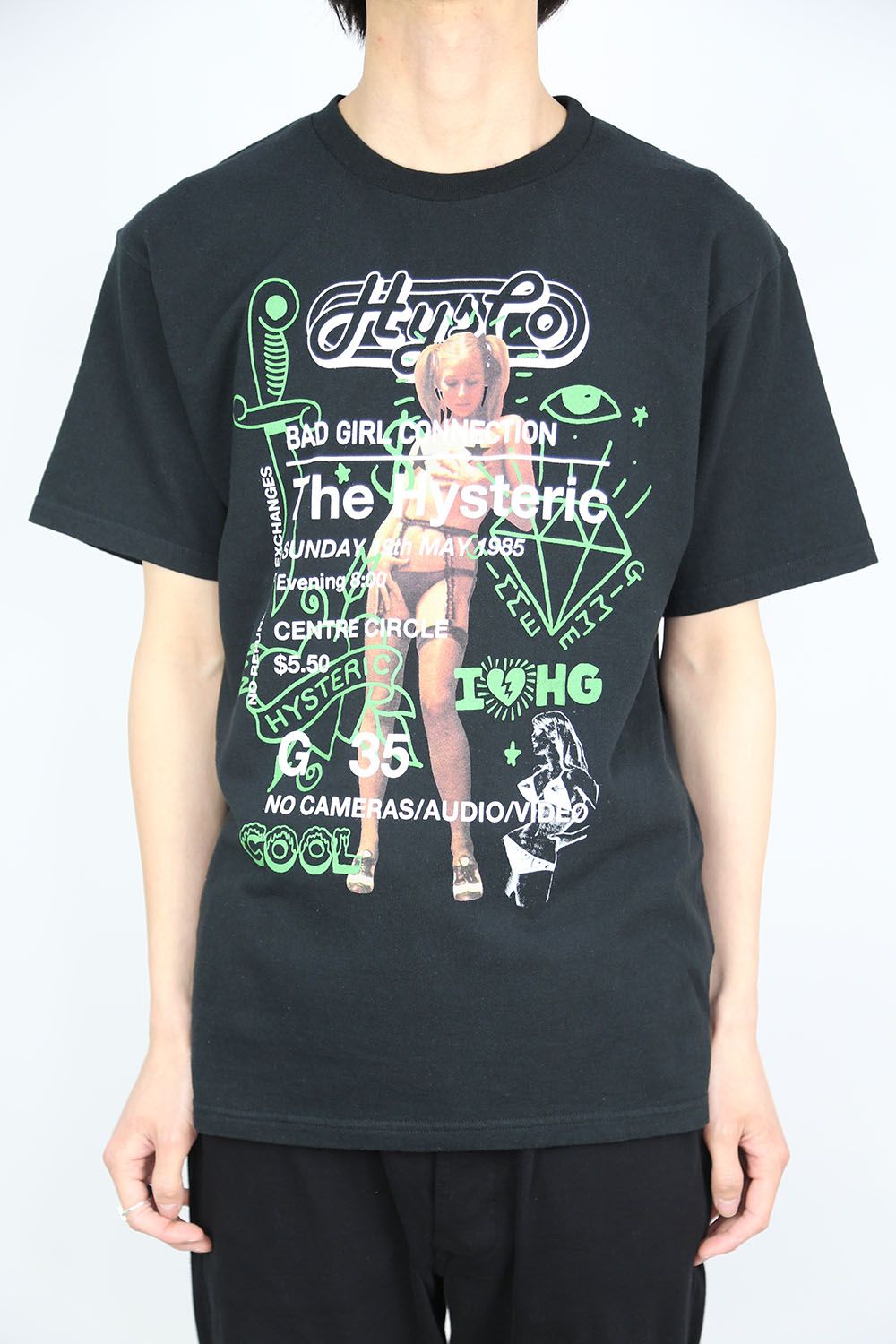 HYSTERIC GLAMOUR - HYSCO Tシャツ / ブラック | Tempt
