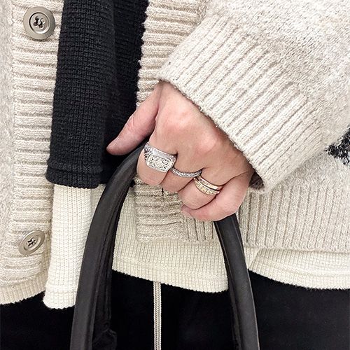 Mediterranean Ring in Sterling Silver / GR133