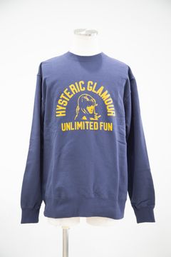 [ラスト1点 サイズM] UNLIMITED FUN スウェット / ネイビー