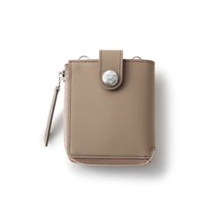 Rubber Zip Fold Wallet / グレー