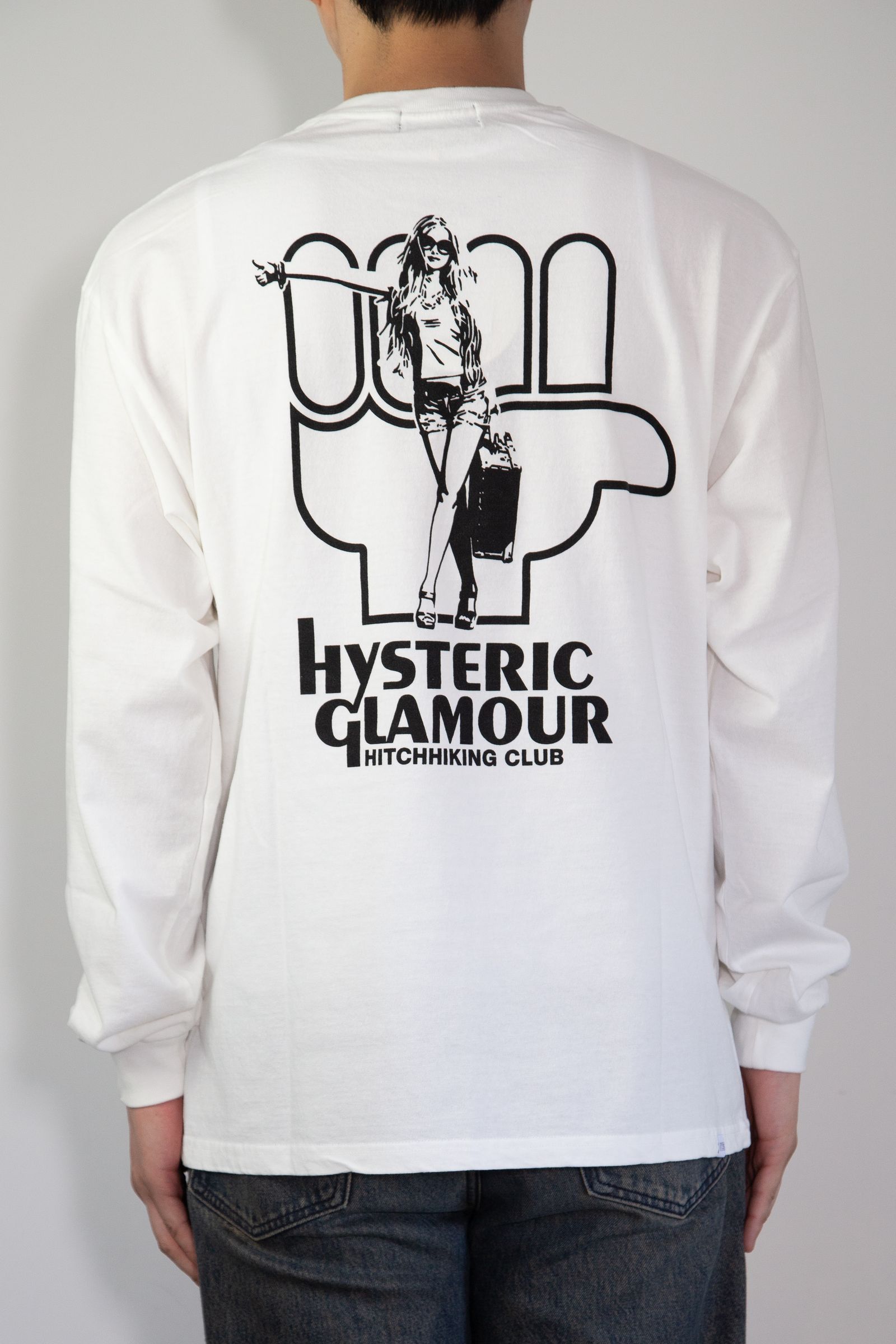HYS HITCHHIKING CLUB Tシャツ / ホワイト