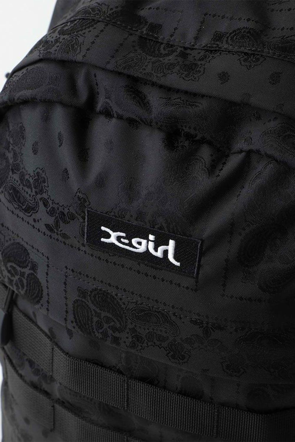 【人気定番商品】MILLS LOGO ADVENTURE BACKPACK / ブラック