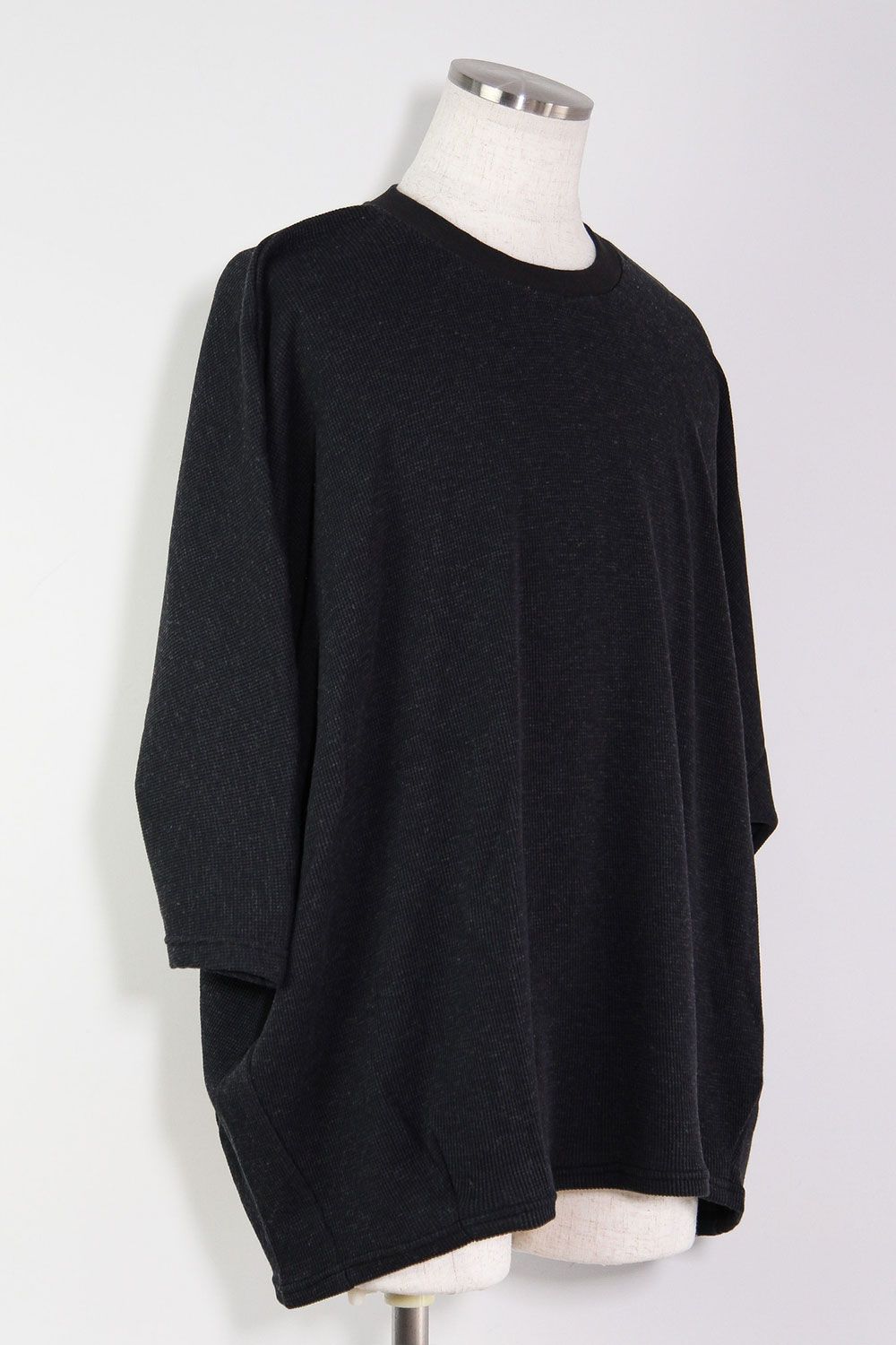 ワッフルドルマンTシャツ / Waffle Dolman Tee / ダークグレー