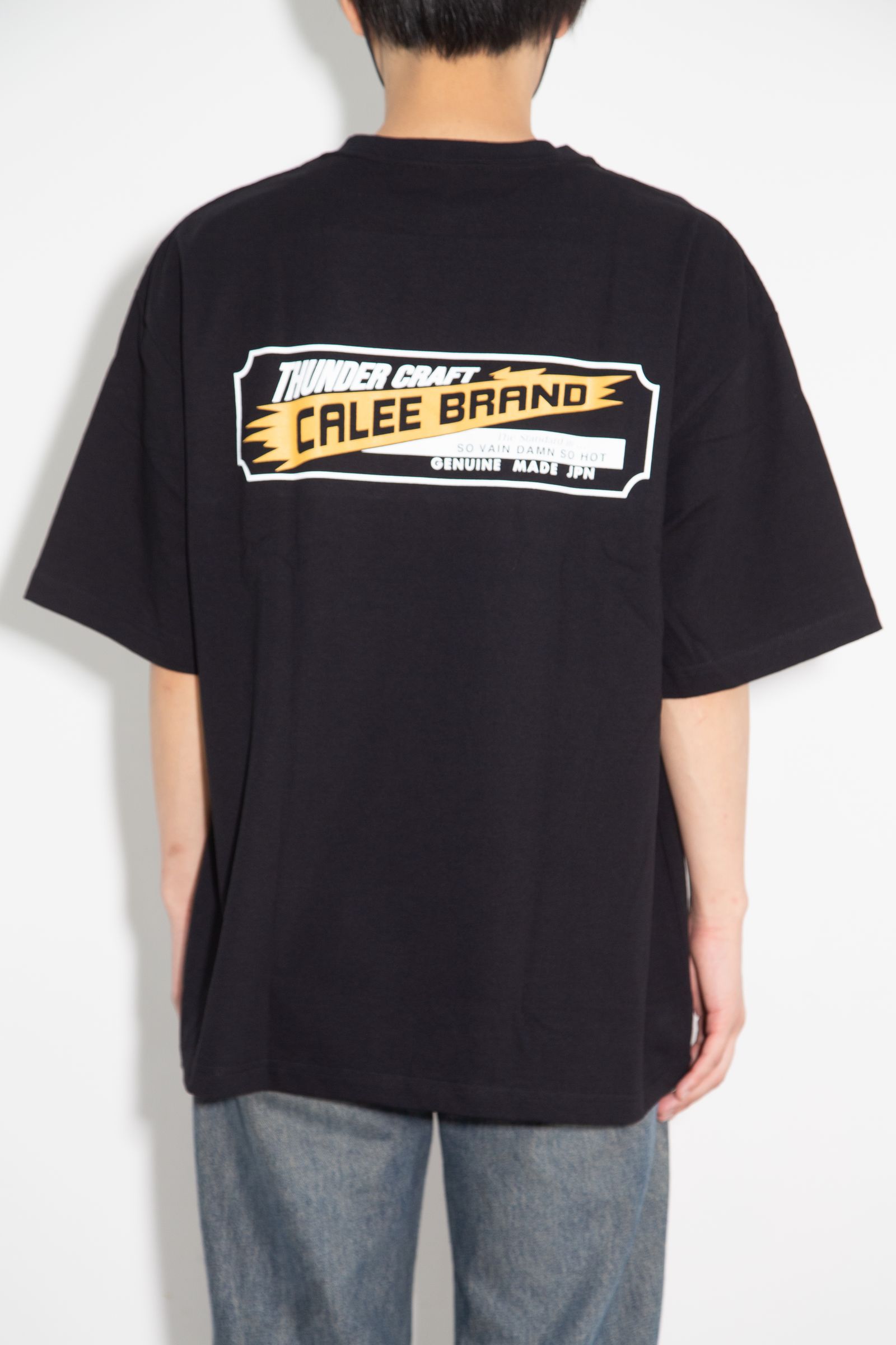 VINTAGE TYPE THUNDER CRAFT POCKET TEE / ブラック