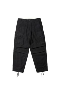 6-POCKET ARMY BAGGY PANTS / ブラック