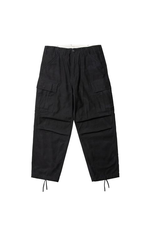 6-POCKET ARMY BAGGY PANTS / ブラック