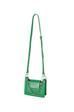 OVAL LOGO FAUX LEATHER 2WAY MINI BAG