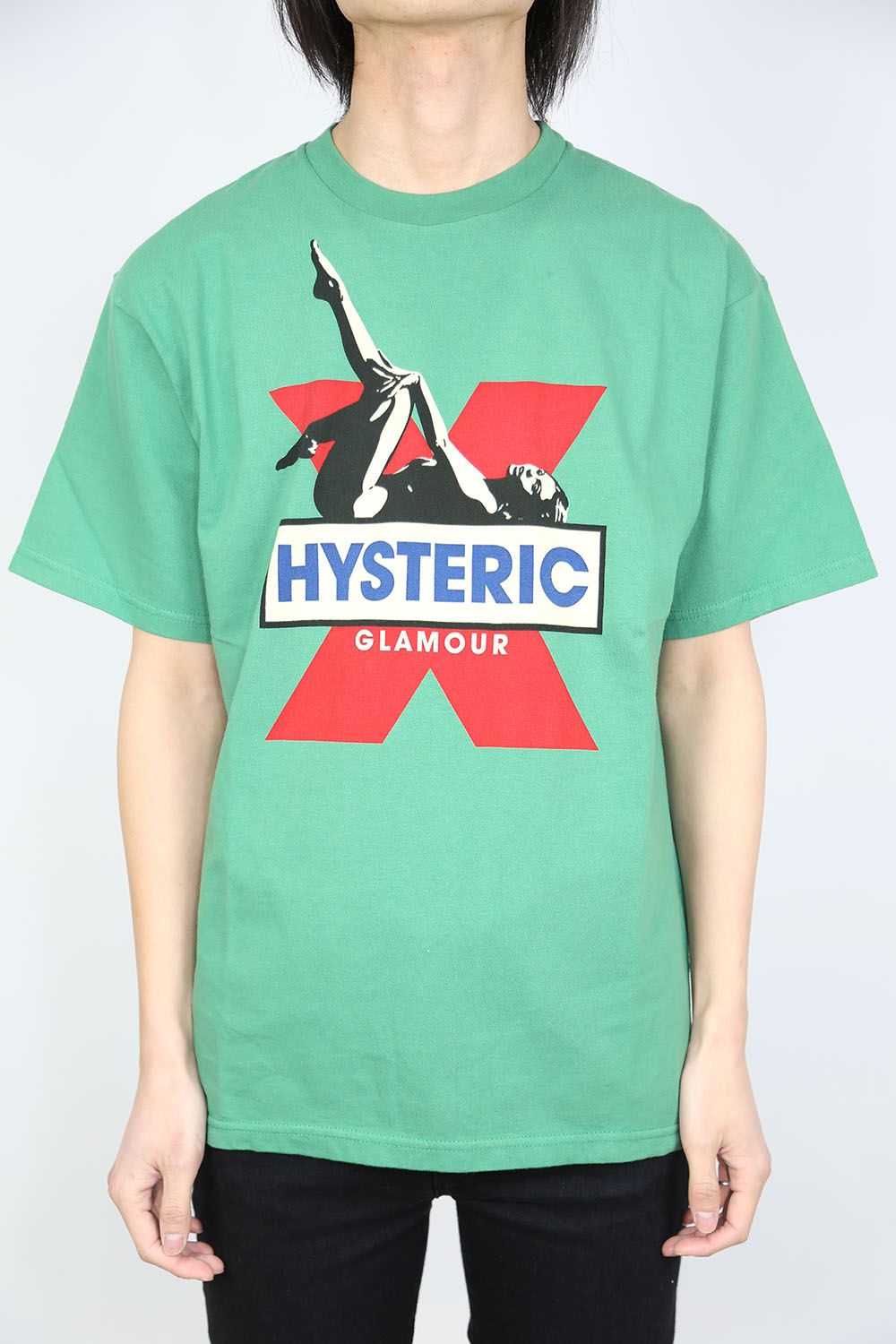 HYS X Tシャツ / グリーン
