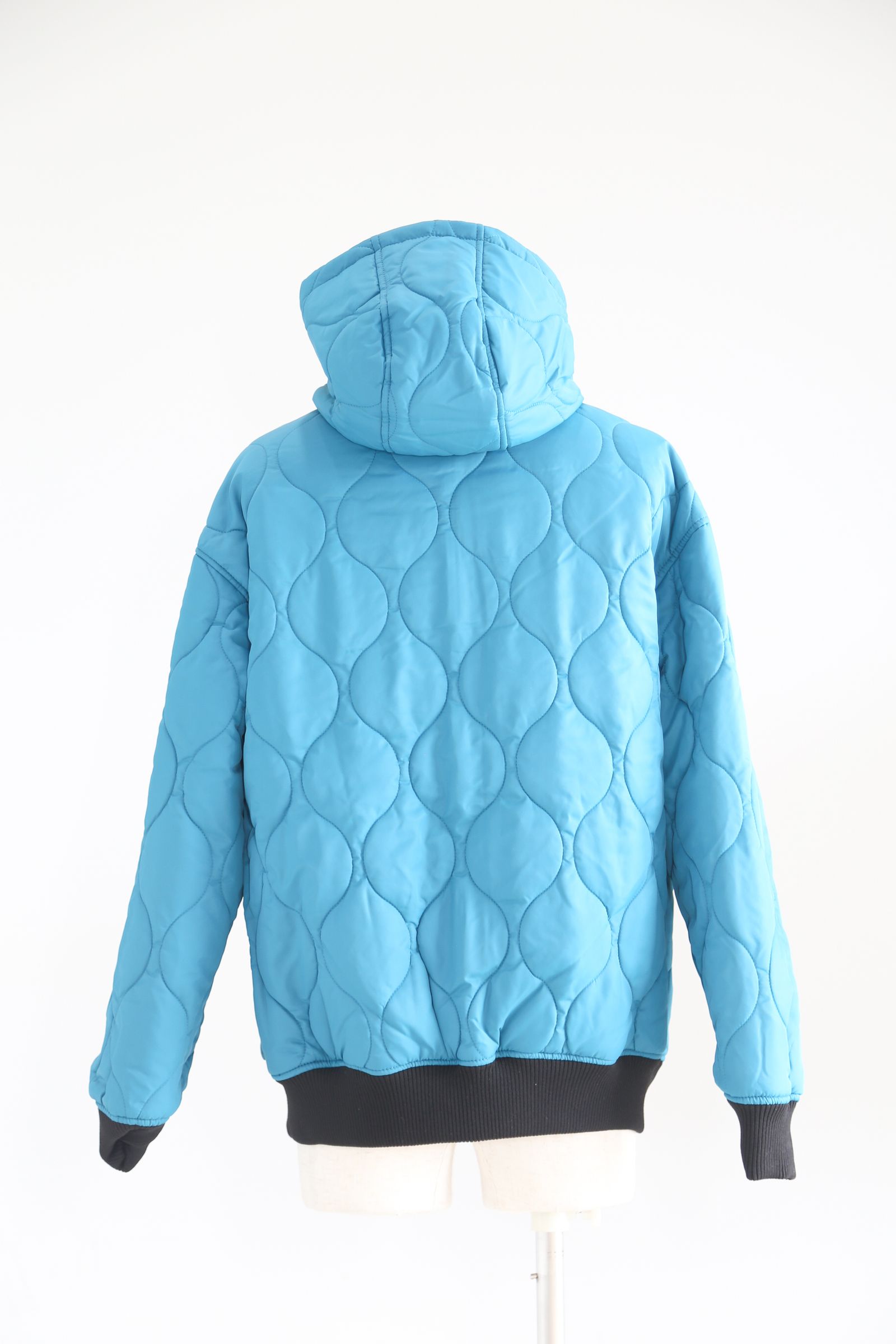 X-girl - REVERSIBLE QUILTED JACKET / ブラック | Tempt