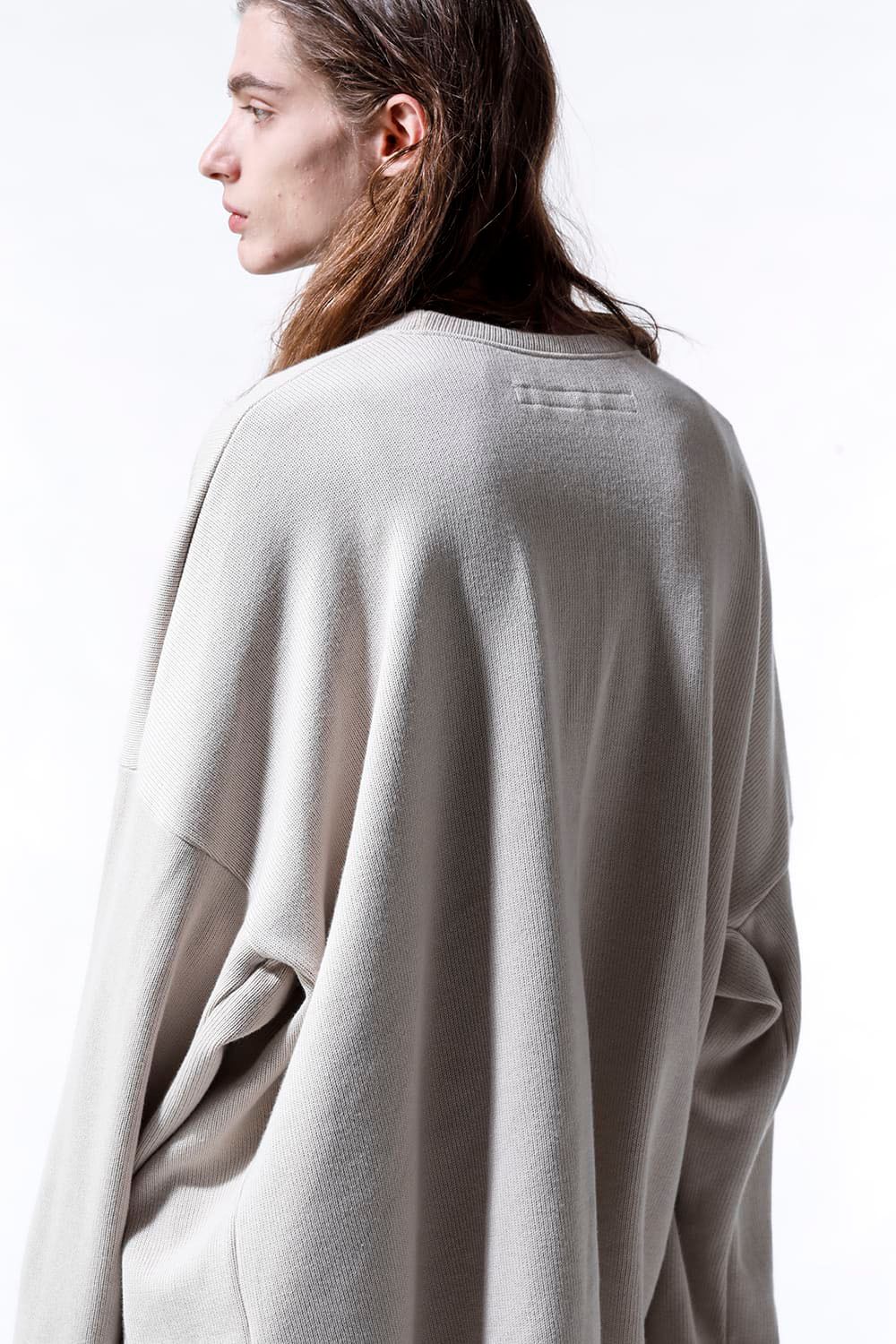 オーバーサイズニットプルオーバー / Over Sized Knit Pullover / アイボリー