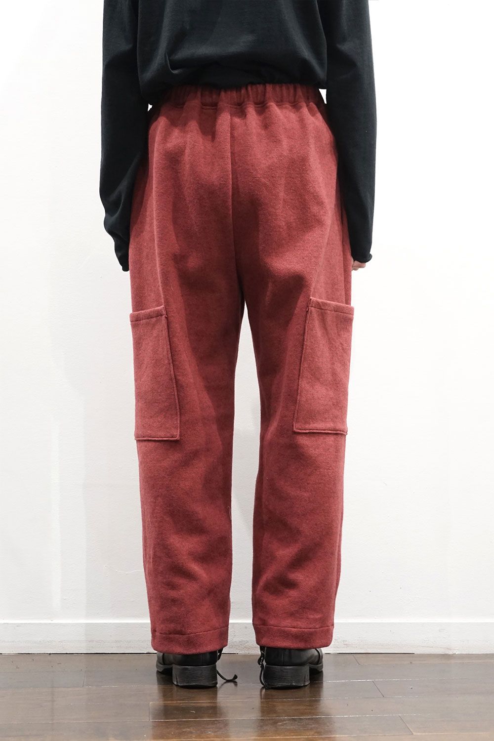 cotton/wool cargo easy pants