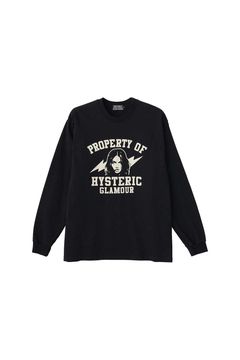 PROPERTY OF HYSTERIC Tシャツ / ブラック