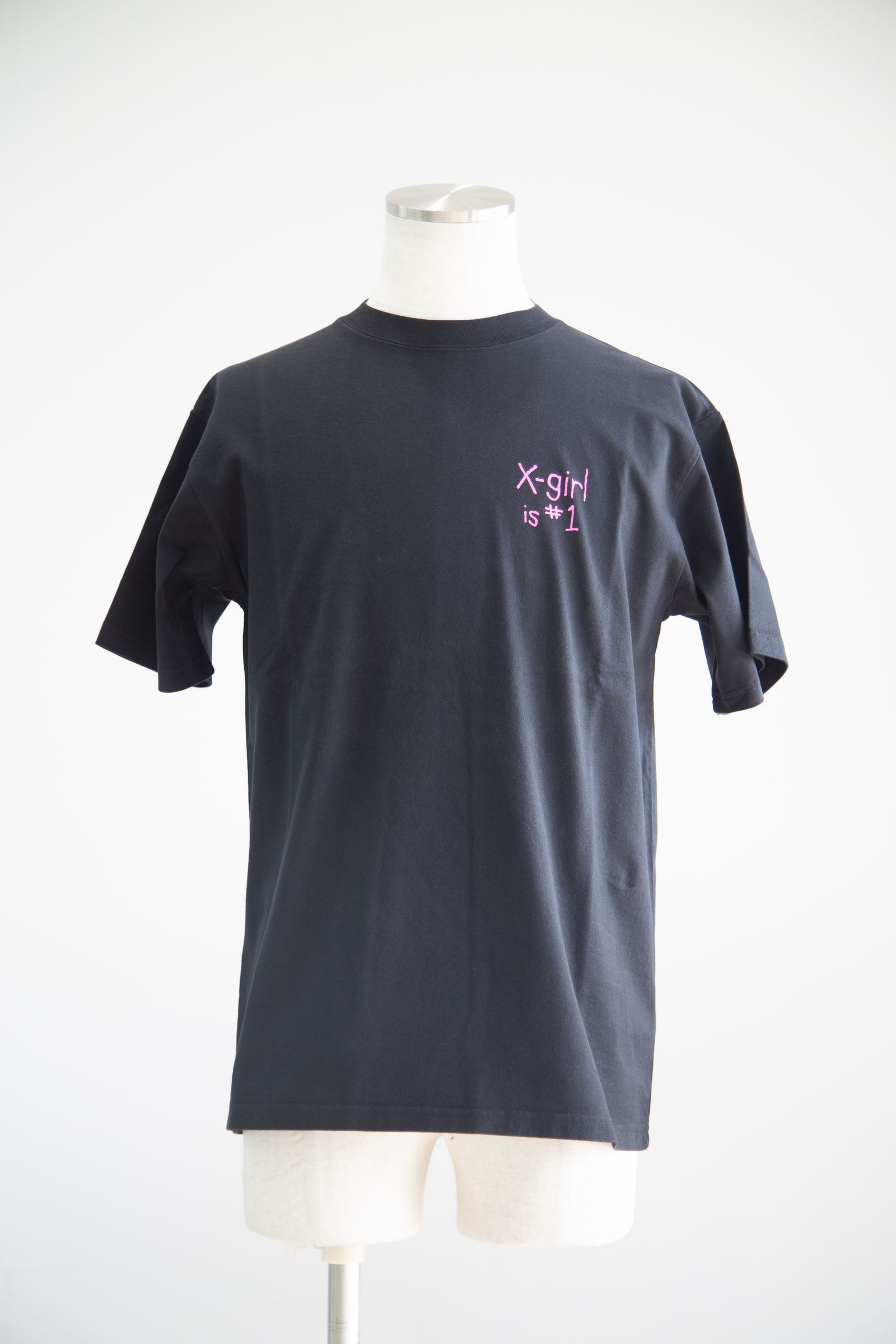 X-girl FLAG S/S TEE / ブラック