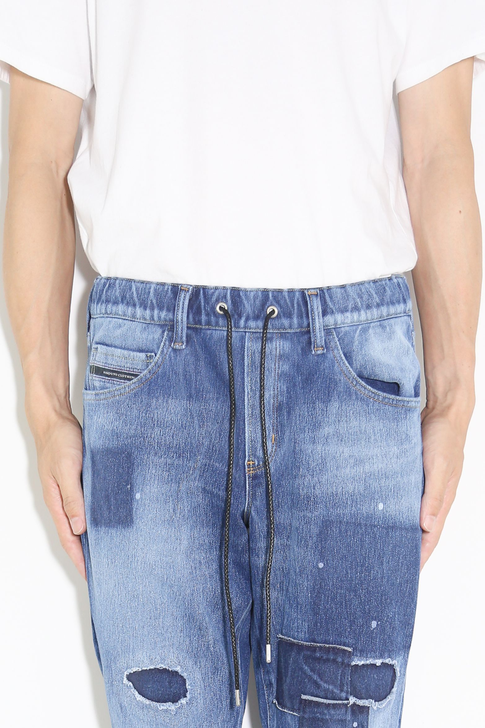 MICK DENIM JERSEY / インディゴユーズド