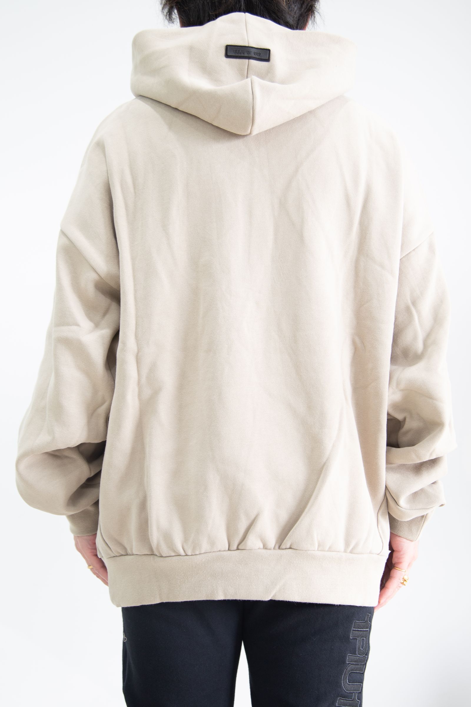 23SS FRONT LOGO SWEAT HOODIE / ダスティベージュ