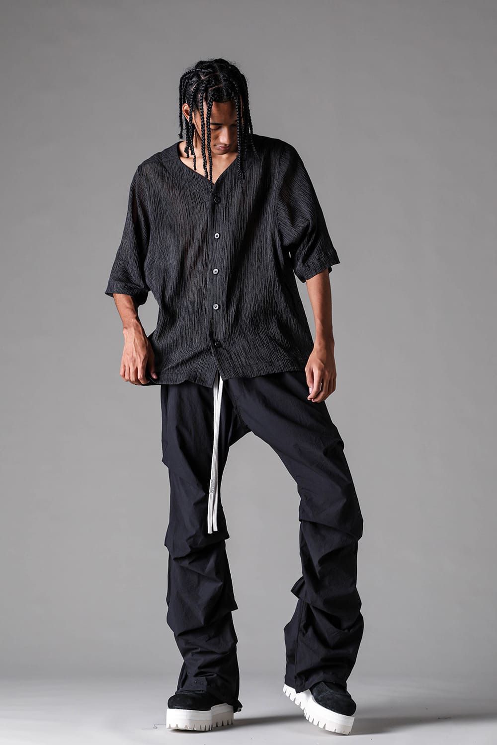 Oversized Kimono Baseball Shirts