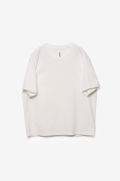スヴィンジャージー ロゴ刺繍S/S Tシャツ / ホワイト
