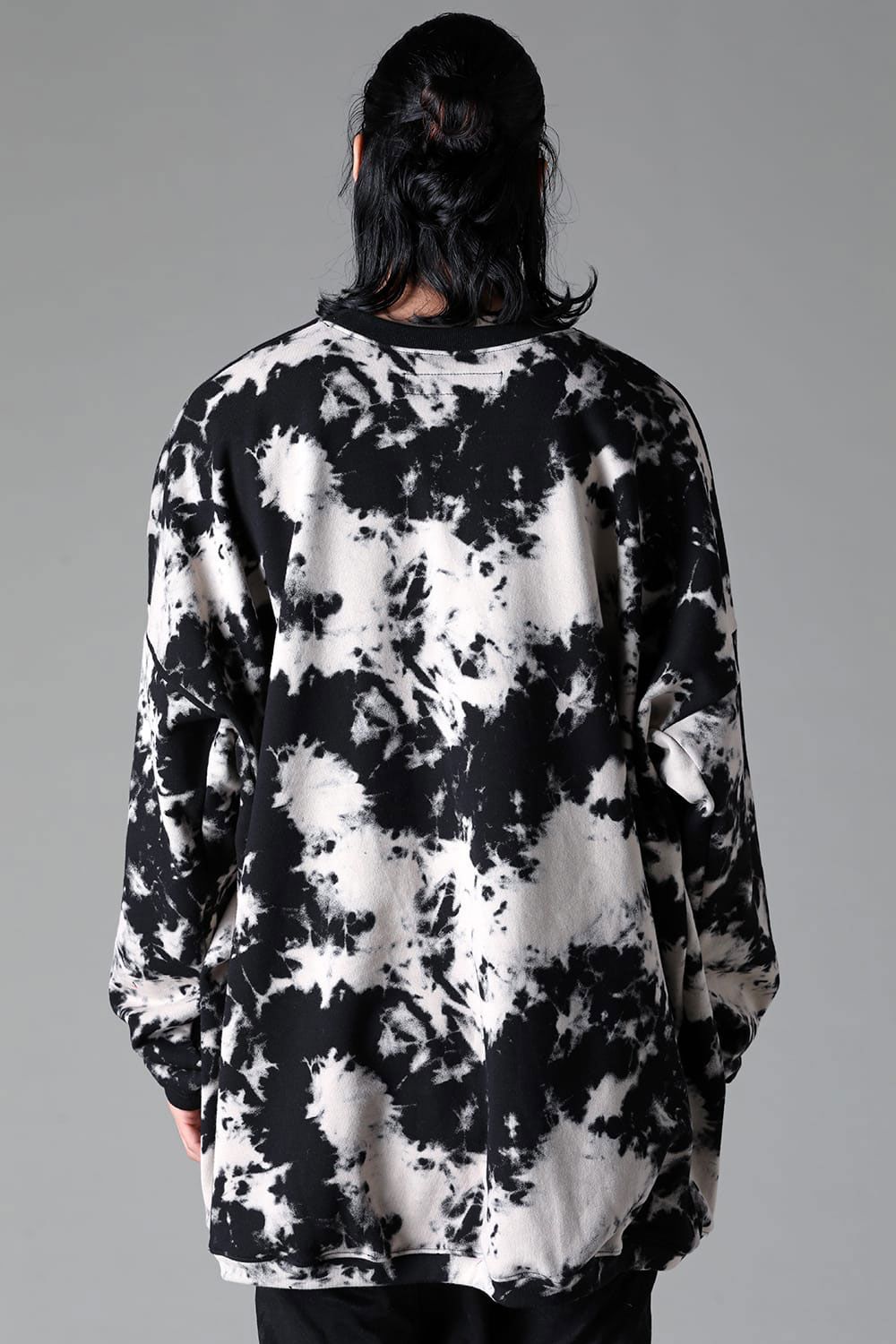 ジャンボクルーネック / JUMBO CREW NECK / ブラック×アイボリー / g-12085-1