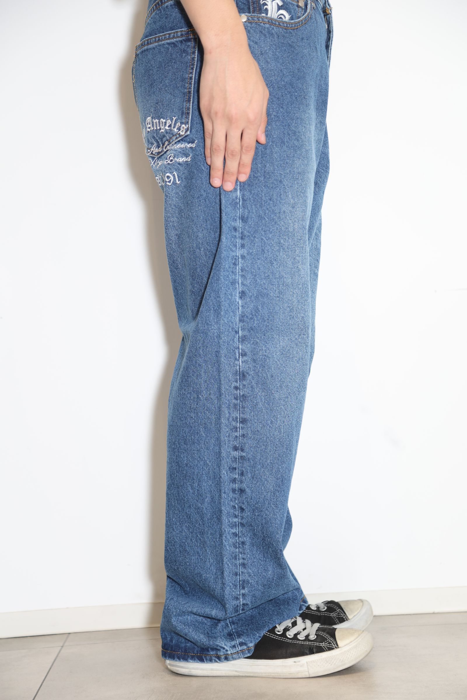 OLD ENGLISH DENIM PANTS / ライトインディゴ