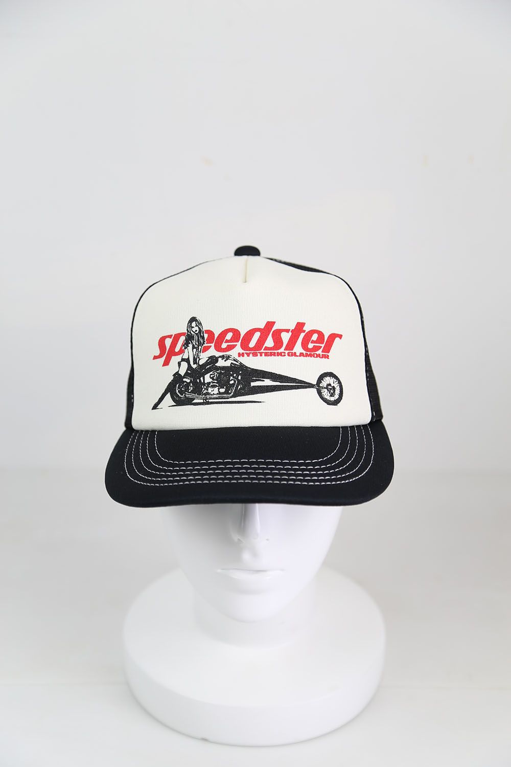 ☆新品☆ヒステリックグラマー/speedsterキャップ ブルー - キャップ