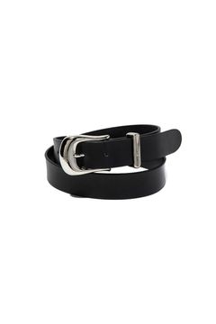 LEATHER PLANE BELT / ブラック