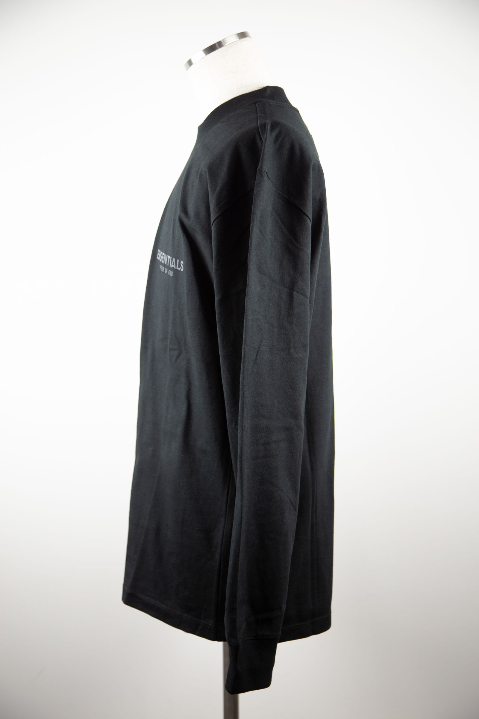 21FW 1POINT LOGO LS TEE / ブラック