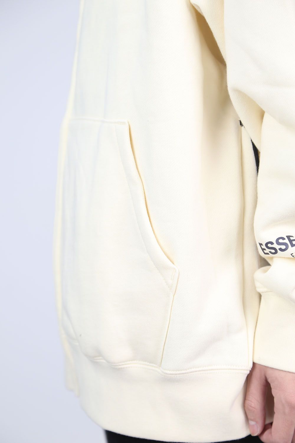FULL ZIP HOODIE / クリーム