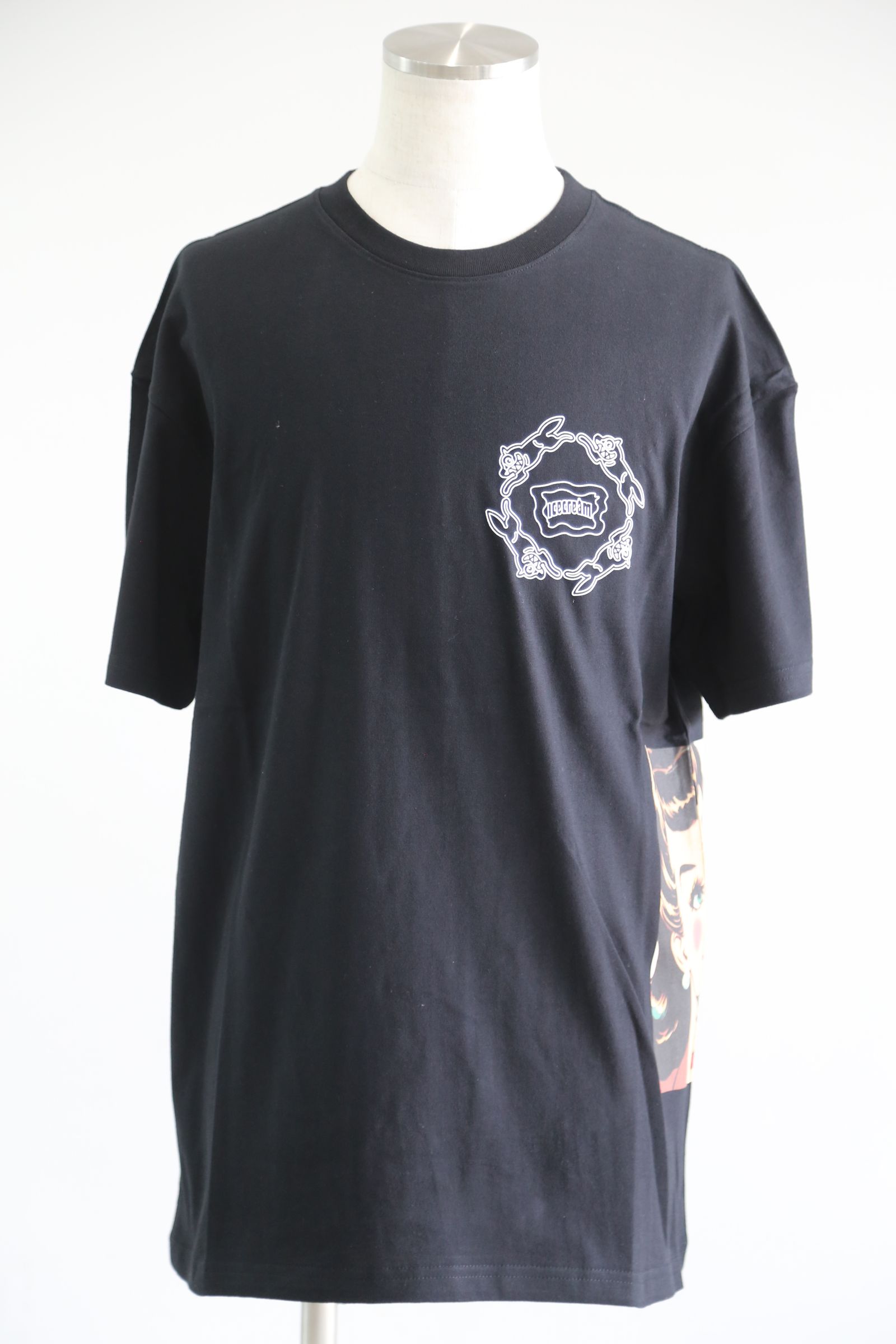 【ICECREAM】I'M THINKING T-SHIRT / ブラック