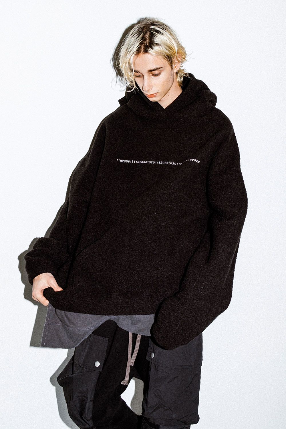 Fleece Hoodie / ブラック