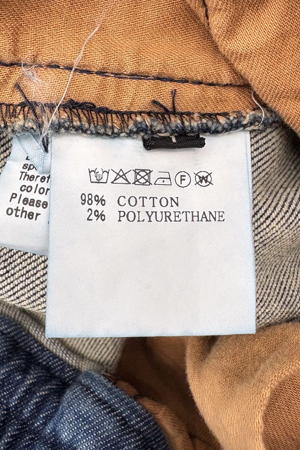 サルエルカーゴスキニーデニム / Indigo Denim Cargo Sarouel Skinny / インディゴ / ag-6036-2