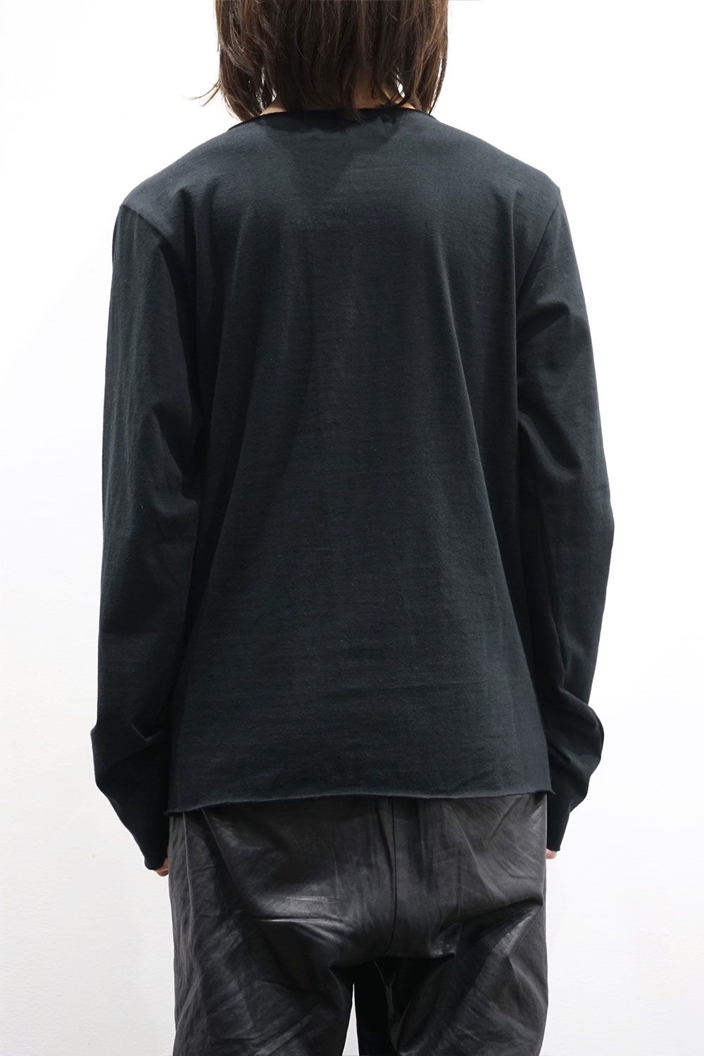 boat neck L/S pullover