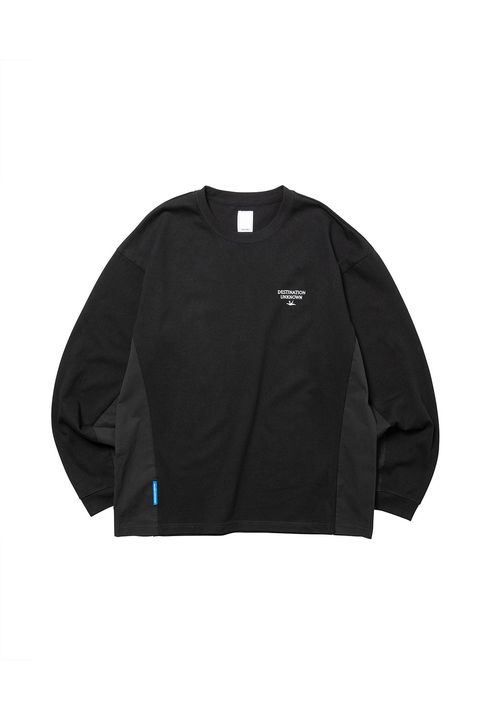 3D CUTTING L/S TEE II / ブラック