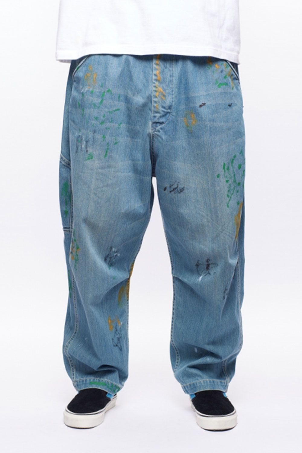 liberaiders - DENIM PAINTER SARROUEL PANTS / ダーク | Tempt