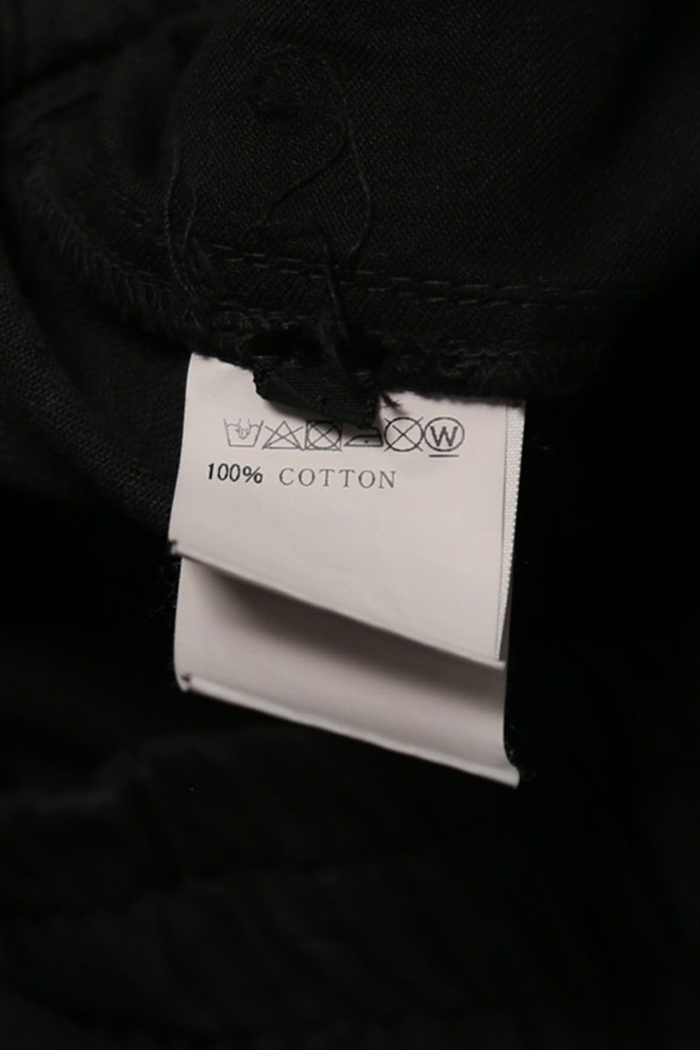 ヴィンテージ染めジップカーゴショーツ / Vintage Dyed Zip Shorts / ブラック