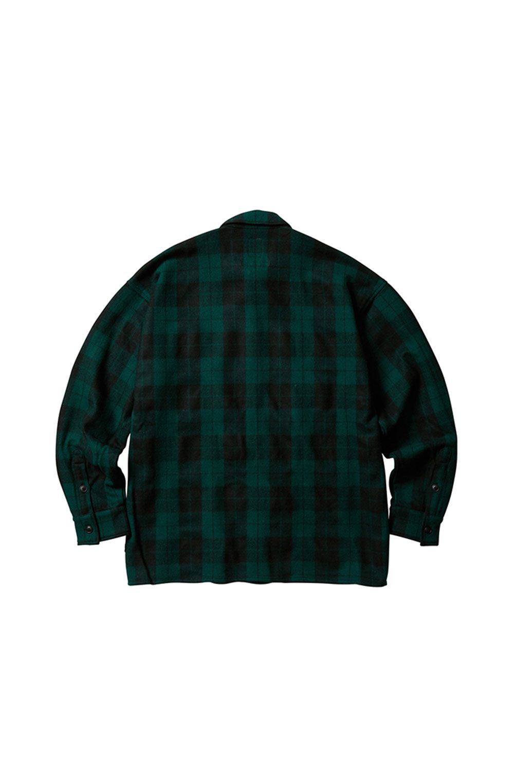 LR PLAID SHIRT / グリーン