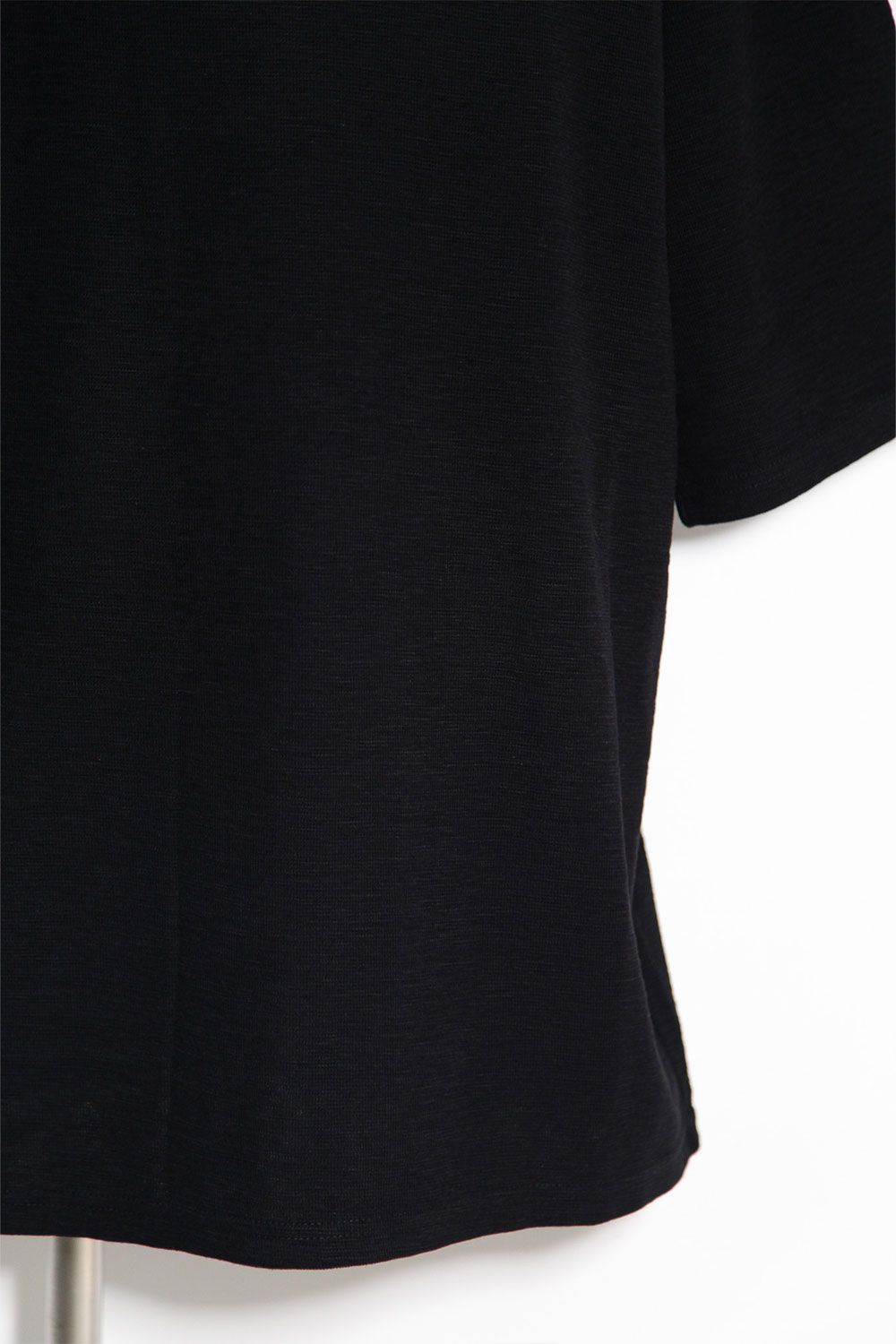 サーフニットオーバーサイズTシャツ / Jumbo Tee / ブラック