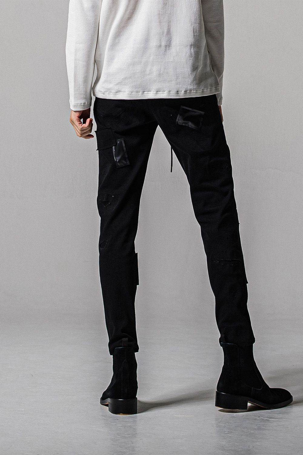 【人気定番商品】MICK DENIM JERSEY / ブラックリメイク