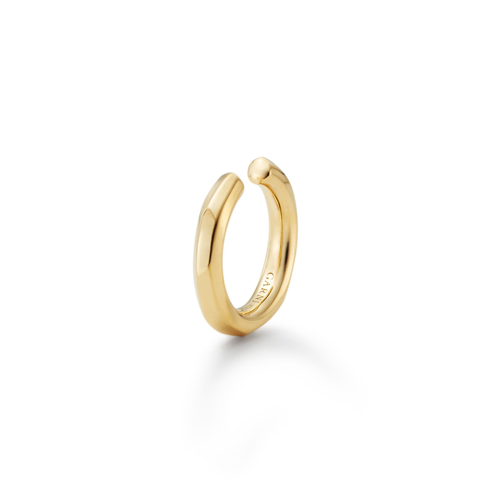 Crockery Hoop Earcuff - S - GOLD